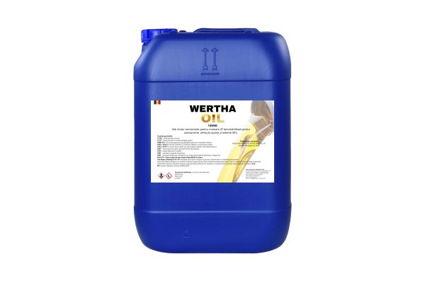 WERTHA OIL 15W40 - Ulei de motor + CADOU 1 BIDON ADITIV” MOTOR HELP”
