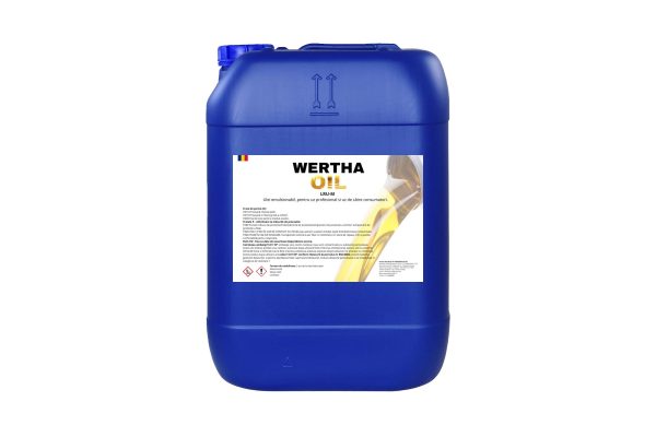 LRU-M - BIDON WERTHA OIL LRU - M - FLUIDE EMULSIONABILE PENTRU PRELUCRARI MECANICE+ CADOU 1 BIDON ADITIV” MOTOR HELP”